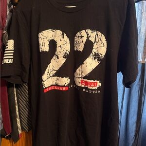 Black Veteran Graphic Men's T-Shirt